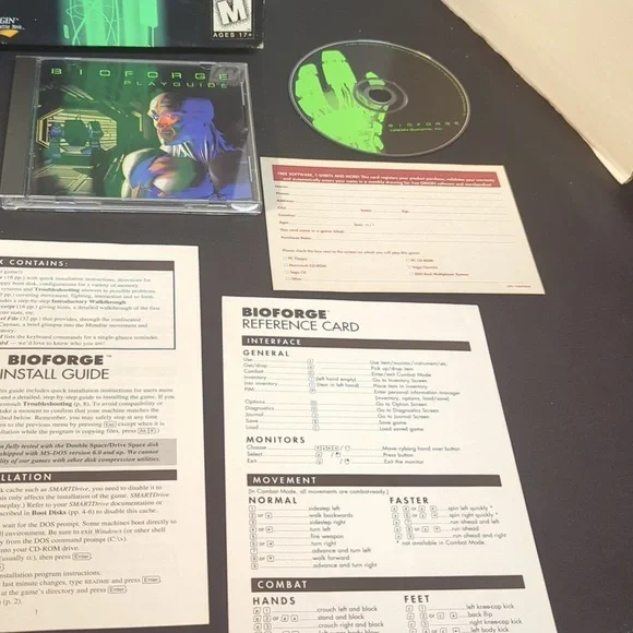 Bioforge Big Box PC Game Complete With Inserts - Picture 3 of 10